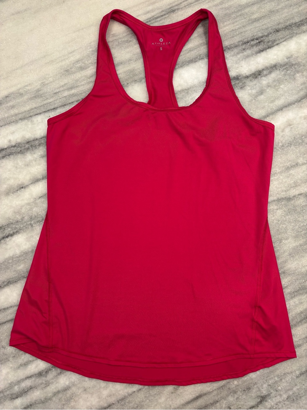 Athleta Women's Hot Pink Racerback Tank Top